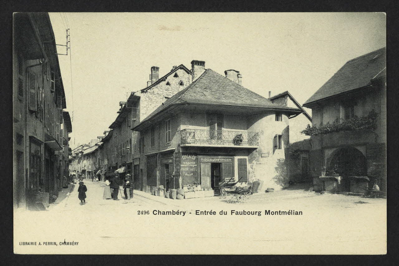 carte postale CHAMBERY, FAUBOURG MONTMELIAN 4P2331 Photo
