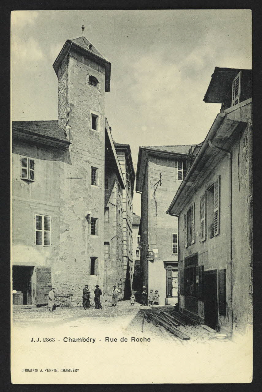 carte postale CHAMBERY, RUE DE ROCHE 4P2332 Photo