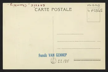 carte postale CHAMBERY, LA RUE COUVERTE, PHOTO D'APRES MASSOTI 4P2345  Photo