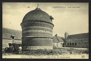 carte postale VARENGEVILLE, MANOIR D'ANGO, LE COLOMBIER 4P2365  Photo