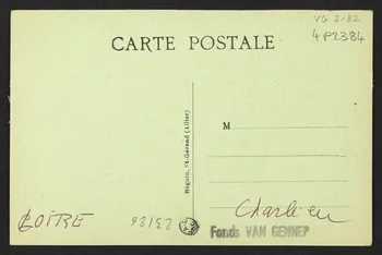 carte postale CHARLIEU, UNE VIELLE MAISON, RUE DES MOULINS 4P2384 Photo