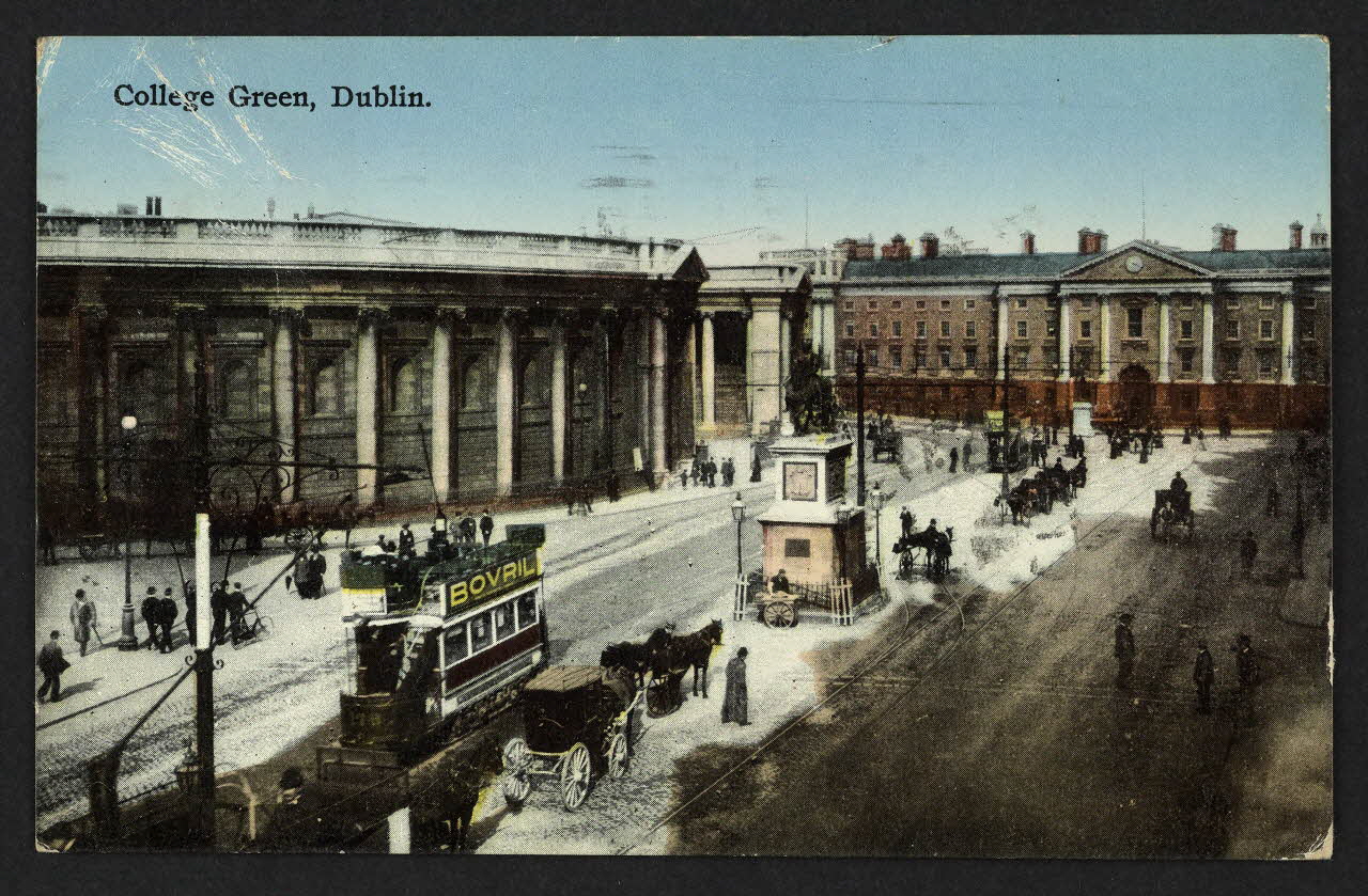 carte postale COLLEGE GREEN, DUBLIN 4P2393 Photo