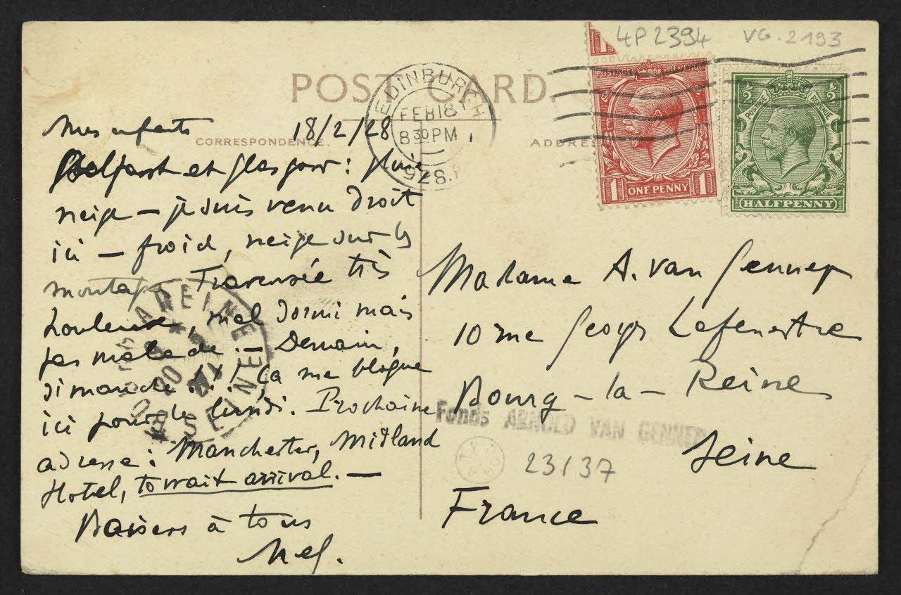 carte postale PRINCES STREET, EDINBURG, FAST END 4P2394 Photo