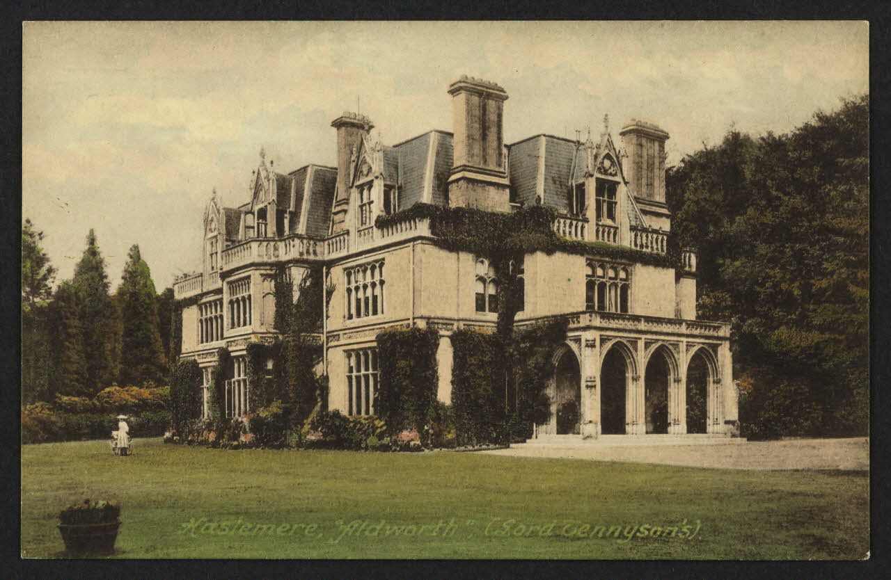 carte postale HASLEHERE, "ALDWARTH", (LORD TENNYSON'S) 4P2395 Photo