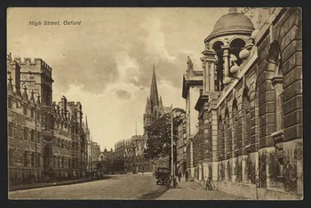 carte postale HIGH STREET, OXFORD 4P2397  Photo