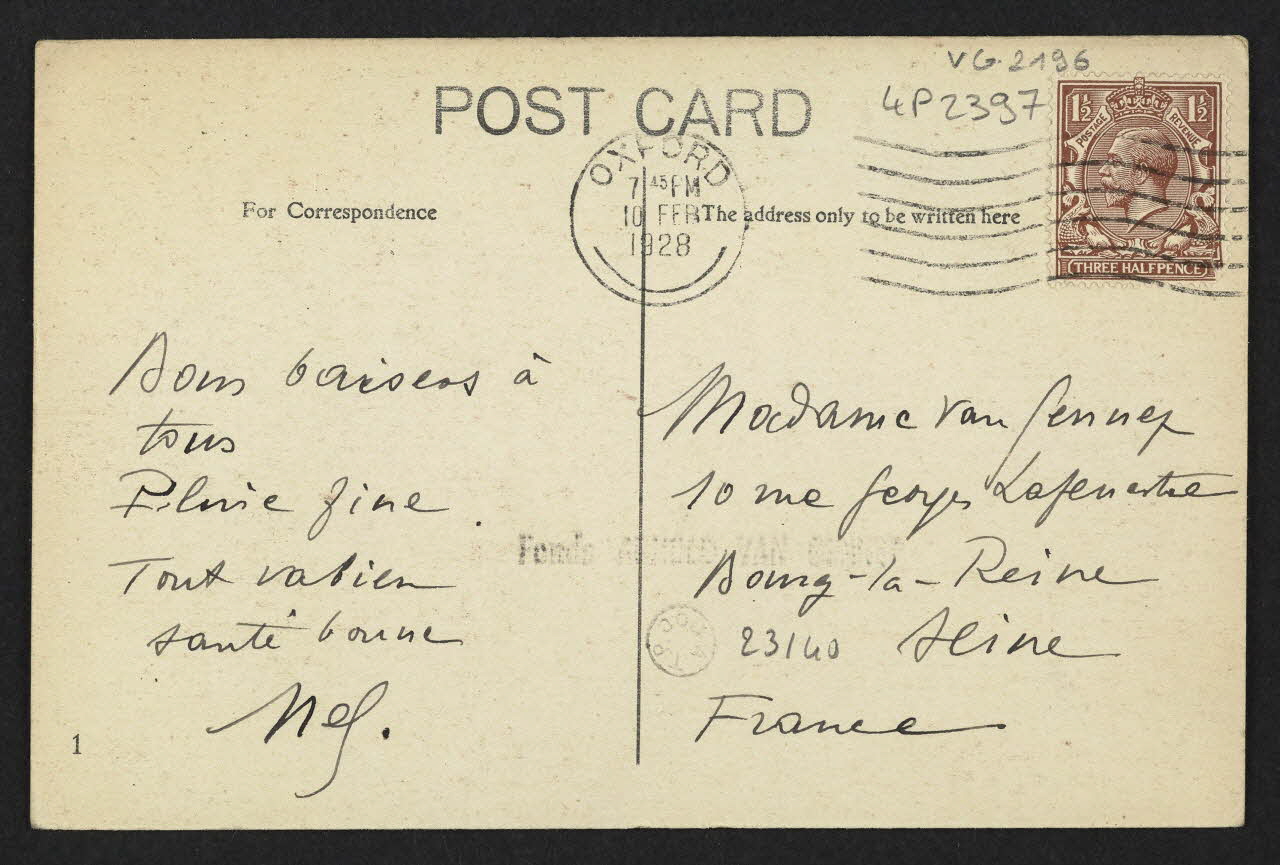 carte postale HIGH STREET, OXFORD 4P2397 Photo