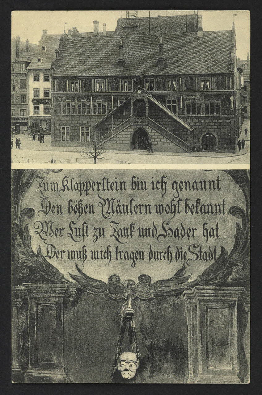 carte postale MULHOUSE, HOTEL DE VILLE 4P2398 Photo