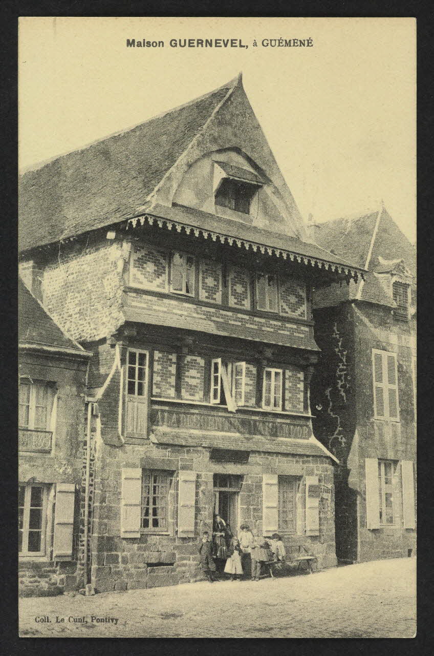 carte postale GUEMENE, MAISON GUERNEVEL 4P2430 Photo