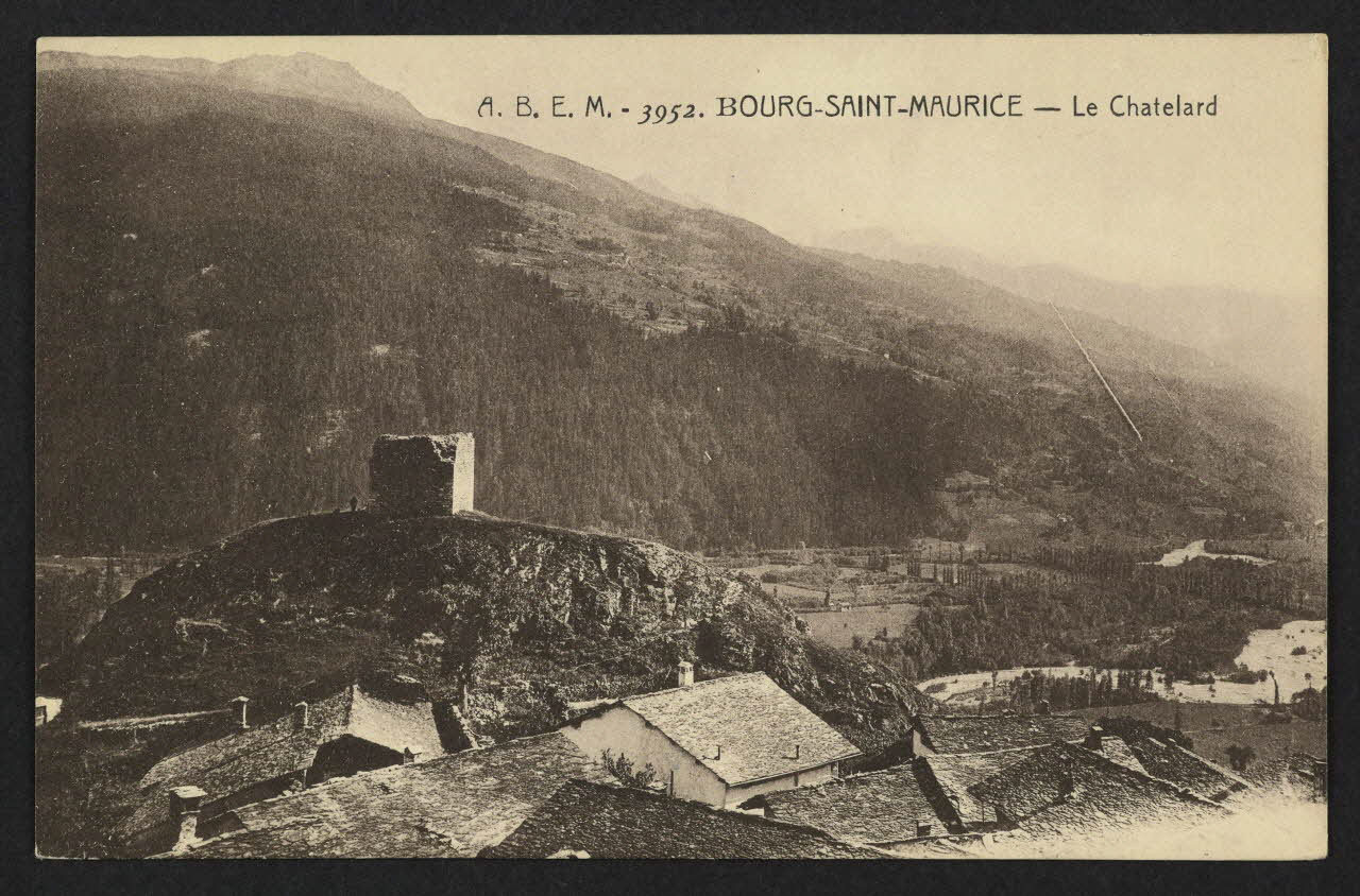 carte postale BOURG-SAINT-MAURICE, LE CHATELARD 4P2461 Photo