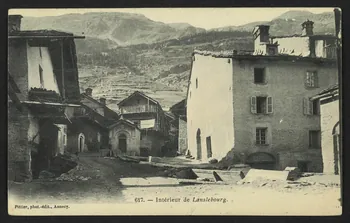 carte postale INTERIEUR DE LANSLEBOURG 4P2462 Photo