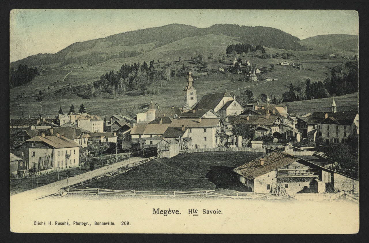 carte postale MEGEVE 4P2469 Photo