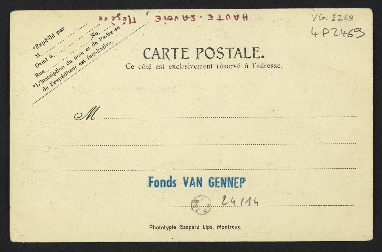carte postale MEGEVE 4P2469 Photo