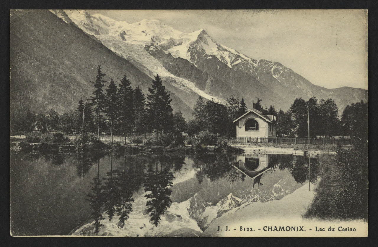 carte postale CHAMONIX, LAC DU CASINO 4P2477 Photo