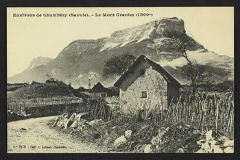 carte postale ENVIRONS DE CHAMBERY, LE MONT GRANIER (1800 METRES) 4P2481 Photo