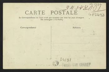 carte postale UNE HABITATION DANS LES ROCHERS, TOURAINE 4P2493 Photo