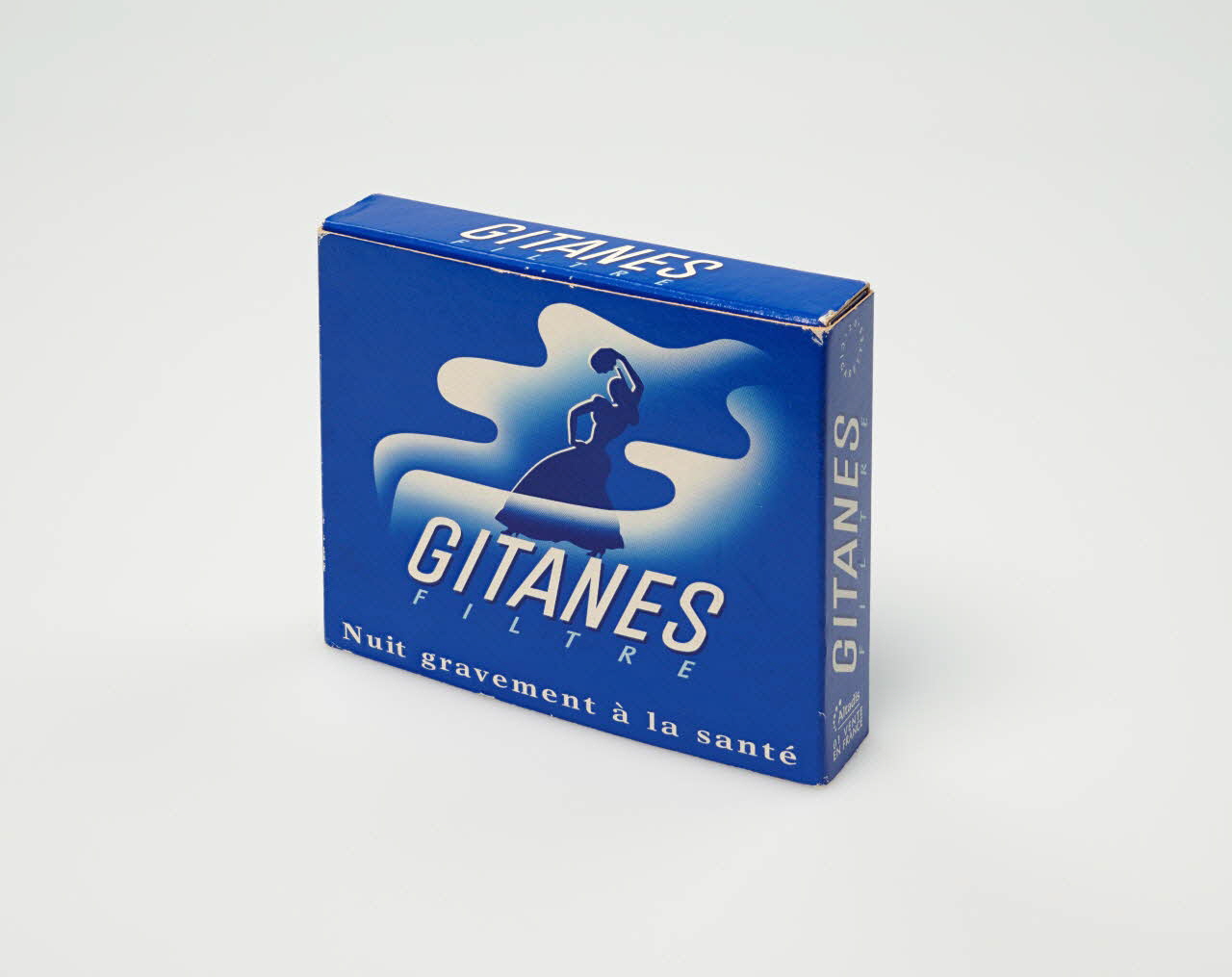 Max Ponty paquet de cigarettes Gitanes France 1976-2000 2020.14.5 Photo Mucem / Marianne Kuhn