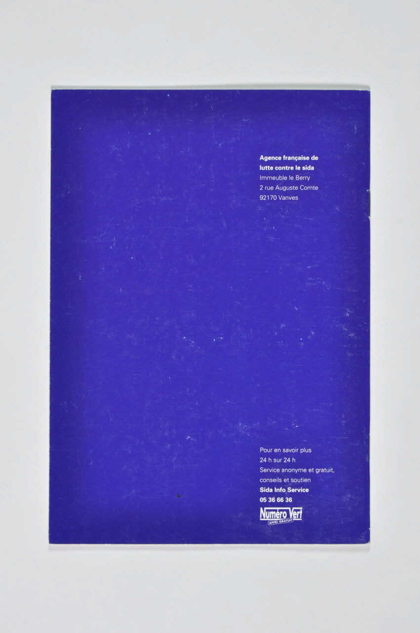 AFLS (Agence Française De Lutte Contre Le Sida) BROCHURE "Si tous les maires de France" France 1992/11 2002.126.129  Photo Mucem