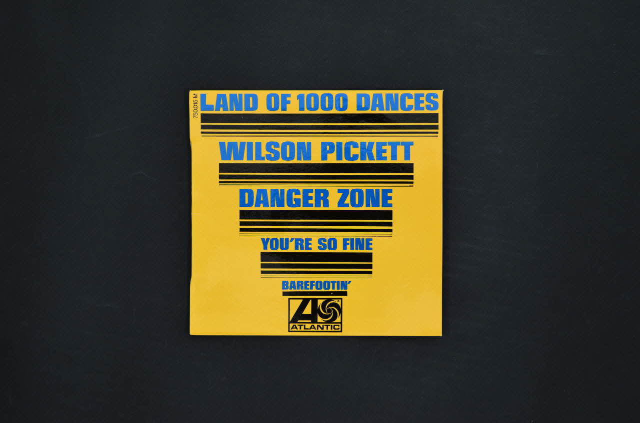 pochette de disque Barefootin' 2001.69.16.1369 Photo Mucem