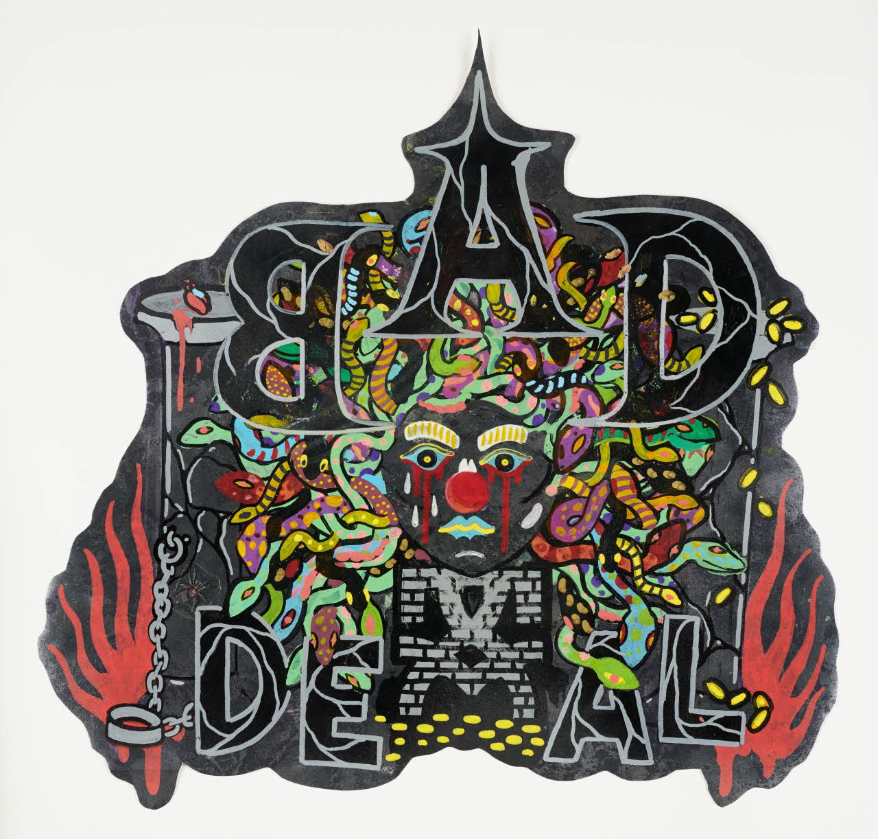 Zoow24 autocollant Unique handmade sticker Lombardie, Italie 2015-2016 2020.22.11 Photo Mucem / Marianne Kuhn