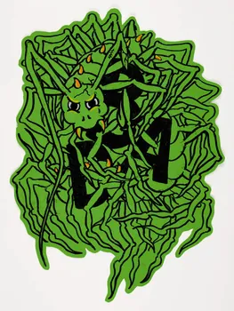 Zoow24 autocollant Unique handmade sticker Lombardie, Italie 2015-2016 2020.22.22 Photo Mucem / Marianne Kuhn