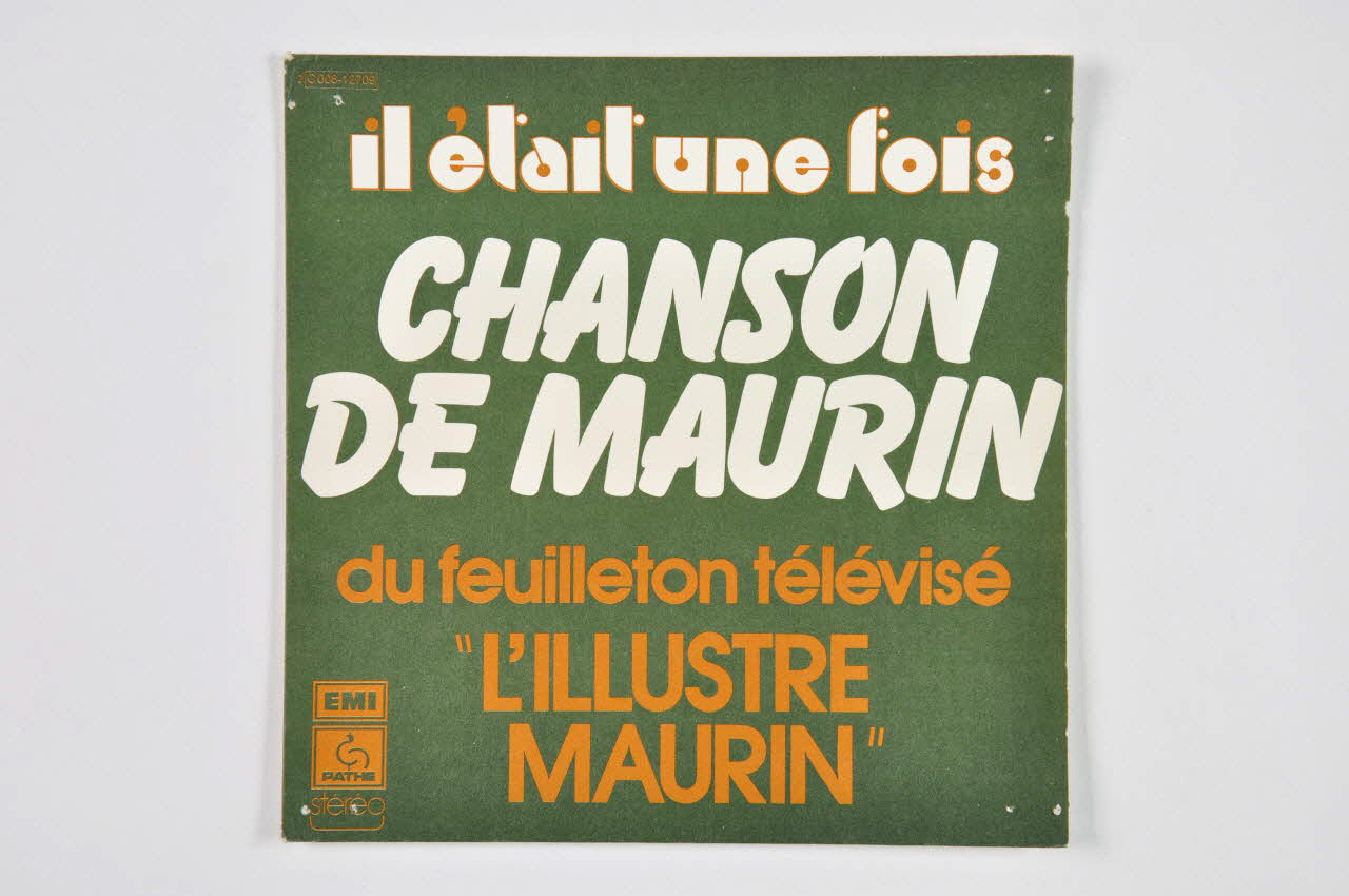 pochette de disque Chanson de Maurin 2001.69.16.1388 Photo Mucem