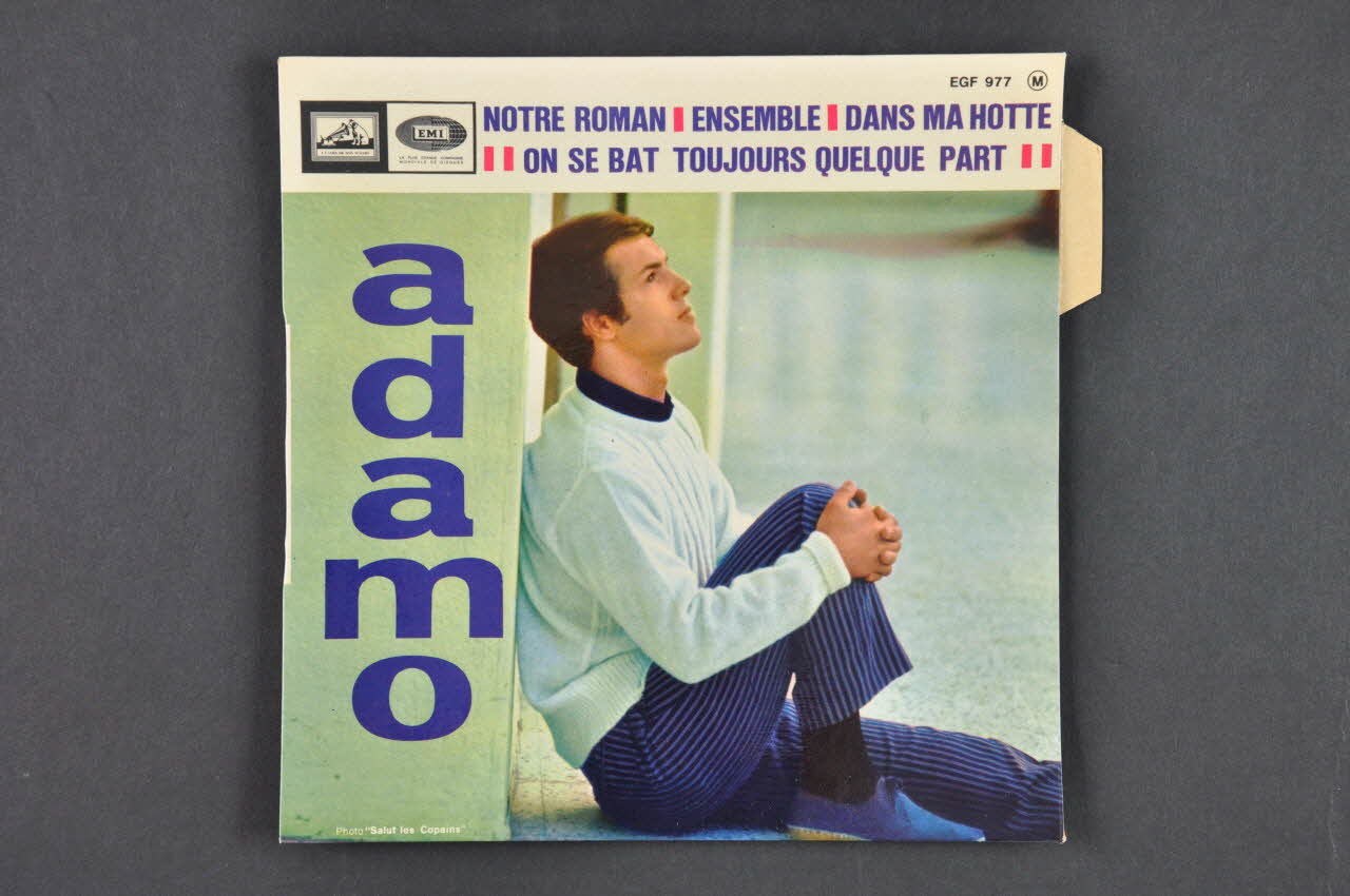 pochette de disque On se bat toujours quelque part 2001.69.16.1391 Photo Mucem