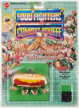 Mattel ; Zoow24 figurine The real Foodtroopers Etats-Unis 1988-1989 2020.22.58.1-2  Photo Mucem / Marianne Kuhn