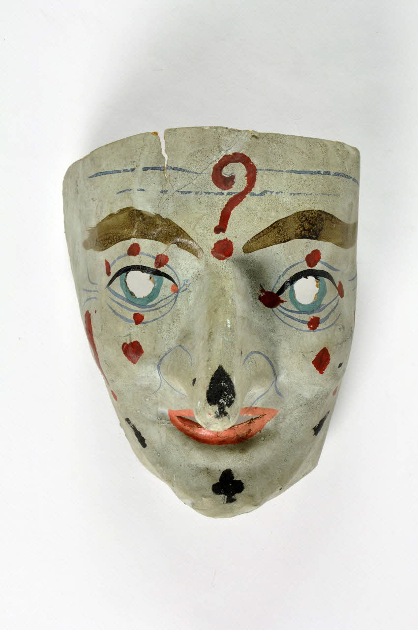 masque de carnaval 1931 1945.26.3  Photo Mucem