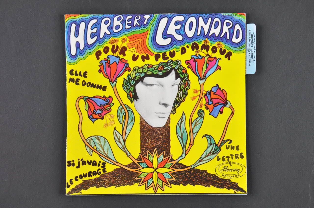 pochette de disque Pour un peu d'amour 2001.69.16.1401 Photo Mucem