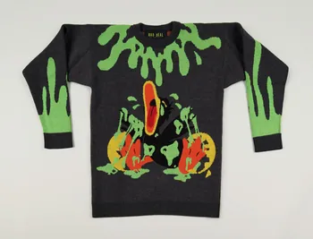 Zoow24 ; Bad Deal pull-over Pull-over "Nasty Duck" Lombardie, Italie 2015 2020.22.51.2.1-2  Photo Mucem / Marianne Kuhn