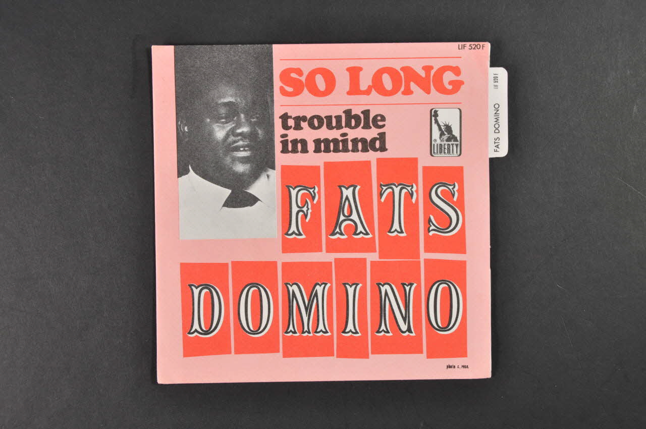 pochette de disque Trouble in mind 2001.69.16.1414 Photo Mucem