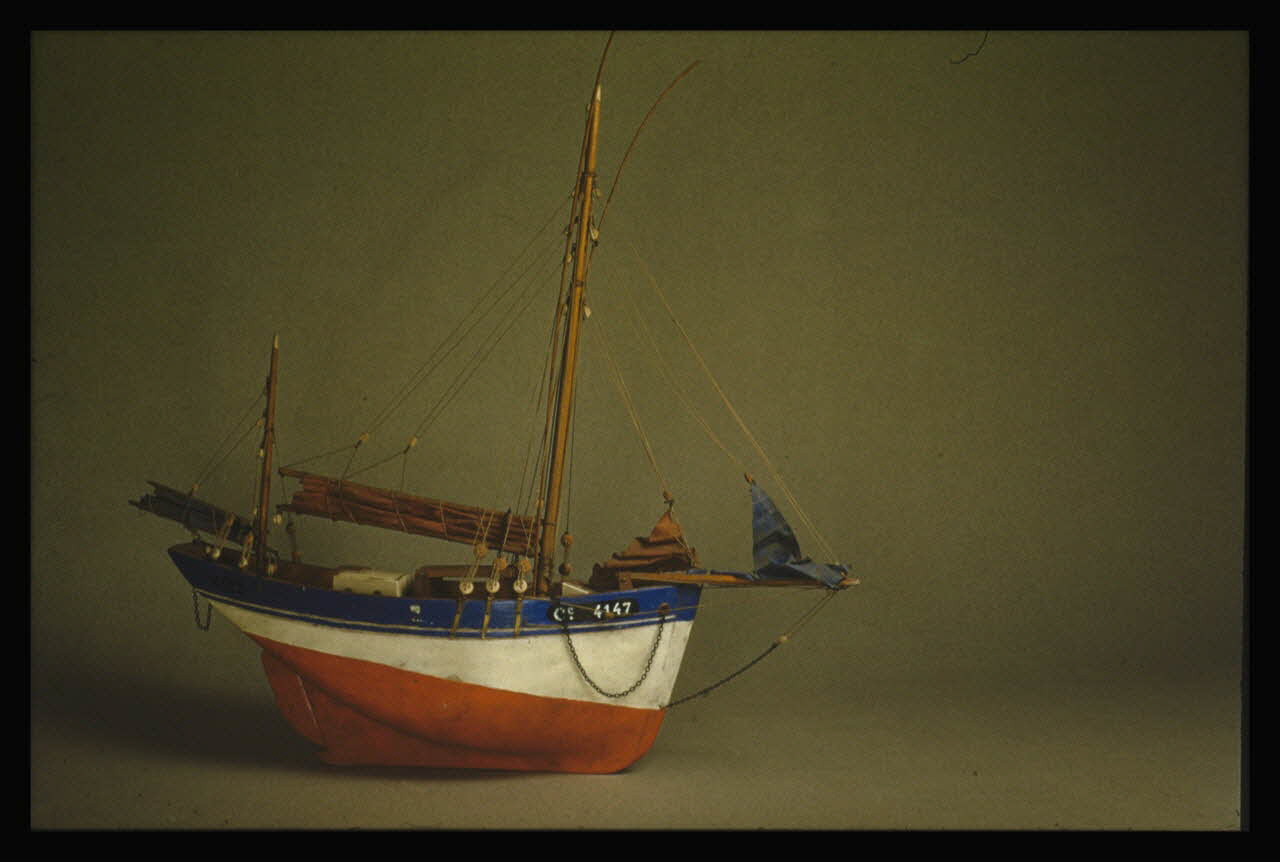 Marcel Maget photographie Bateau Kerzt Ile-de-France, France 1956/10/27 Ph.1956.95.27 Photo