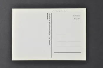 Fondation de France et la Fondation Levi Strauss carte postale "Méditation" (série de 8 cartes postales) France 2002 2002.126.33 Photo Mucem