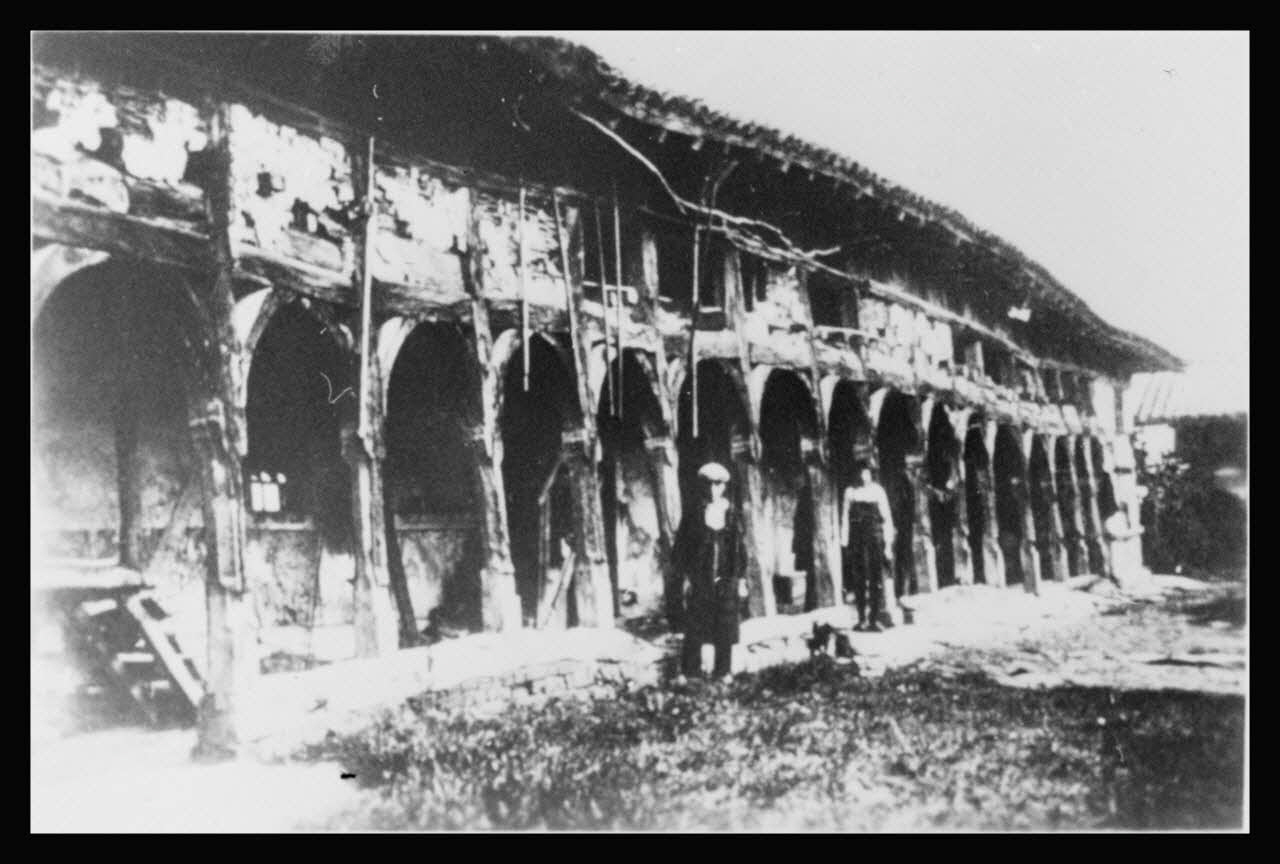 Service des Monuments Historiques photographie La ferme de la Mulatière avant la restauration. Ferme classée Rhône-Alpes, France 1966/5/1 Ph.1966.108.2 Photo