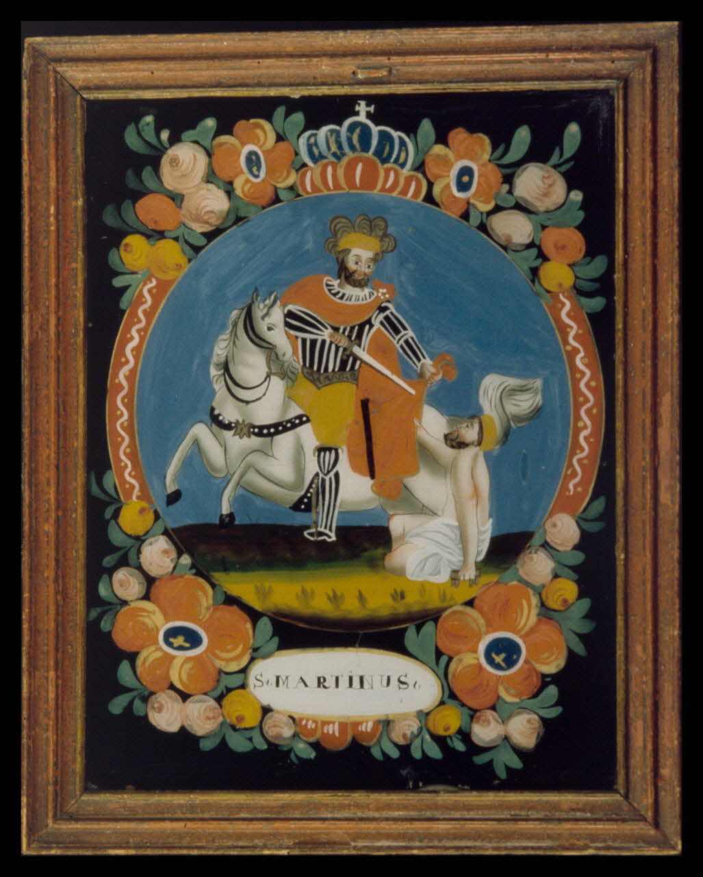 Jean-Dominique Lajoux photographie Fixé sur verre représentant Saint-Martin Ile-de-France, France 1968/12/1 Ph.1968.110.291 Photo