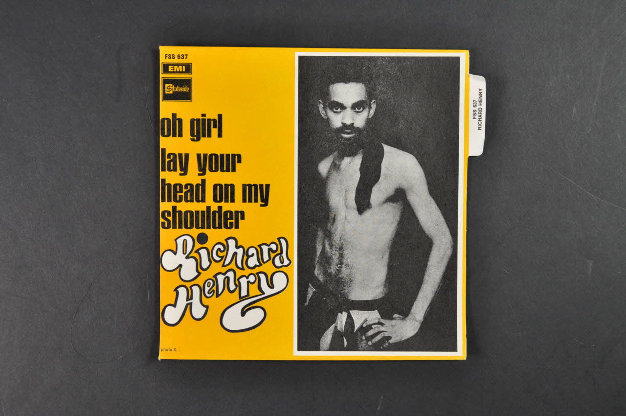 pochette de disque Lay your head on my shoulder 2001.69.16.1483 Photo Mucem