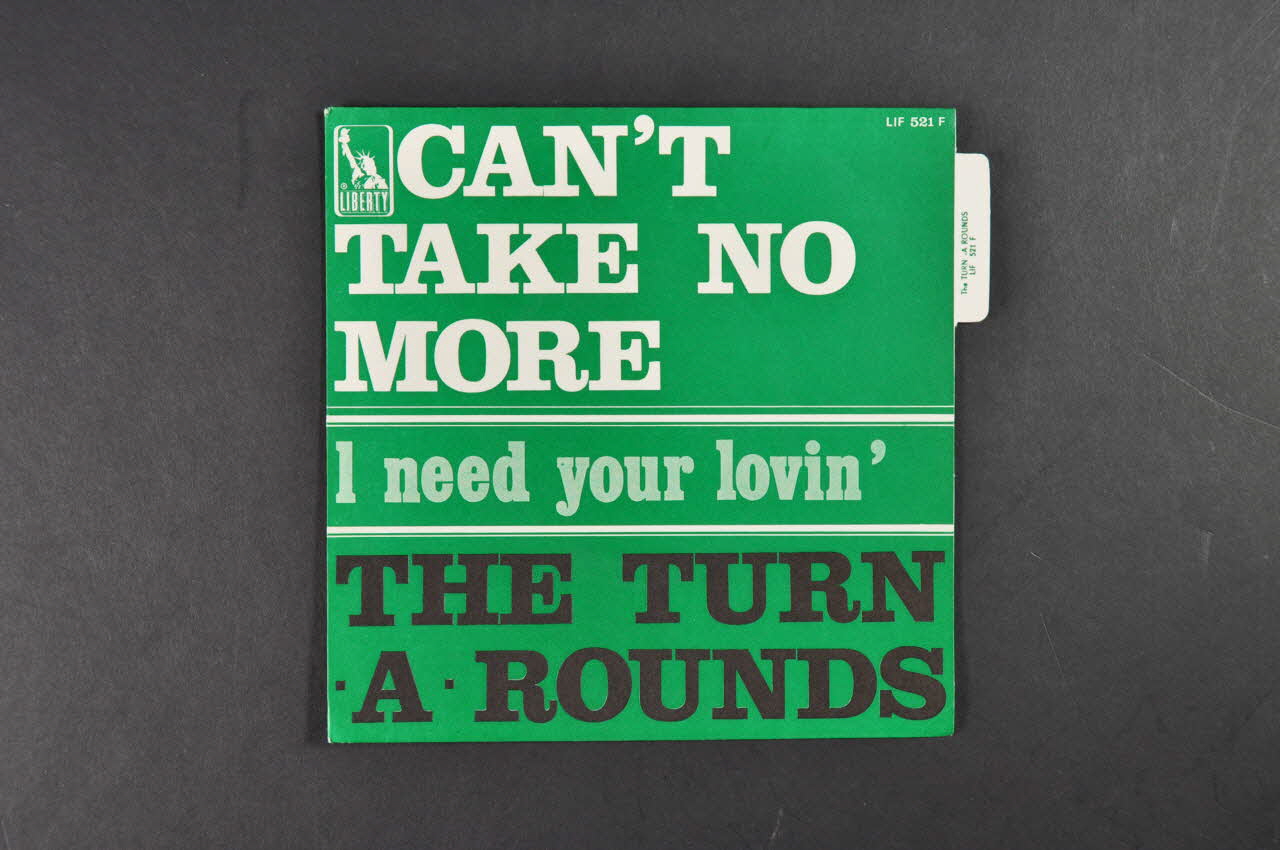 pochette de disque I need your lovin' 2001.69.16.1505 Photo Mucem