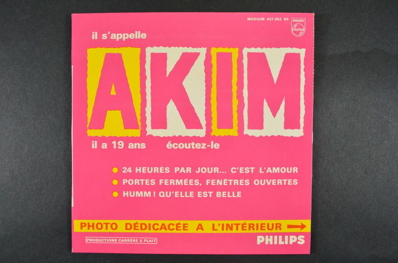 disque 45 tours Portes fermées, fenêtres ouvertes 2001.69.16.1526.1-2 Photo Mucem