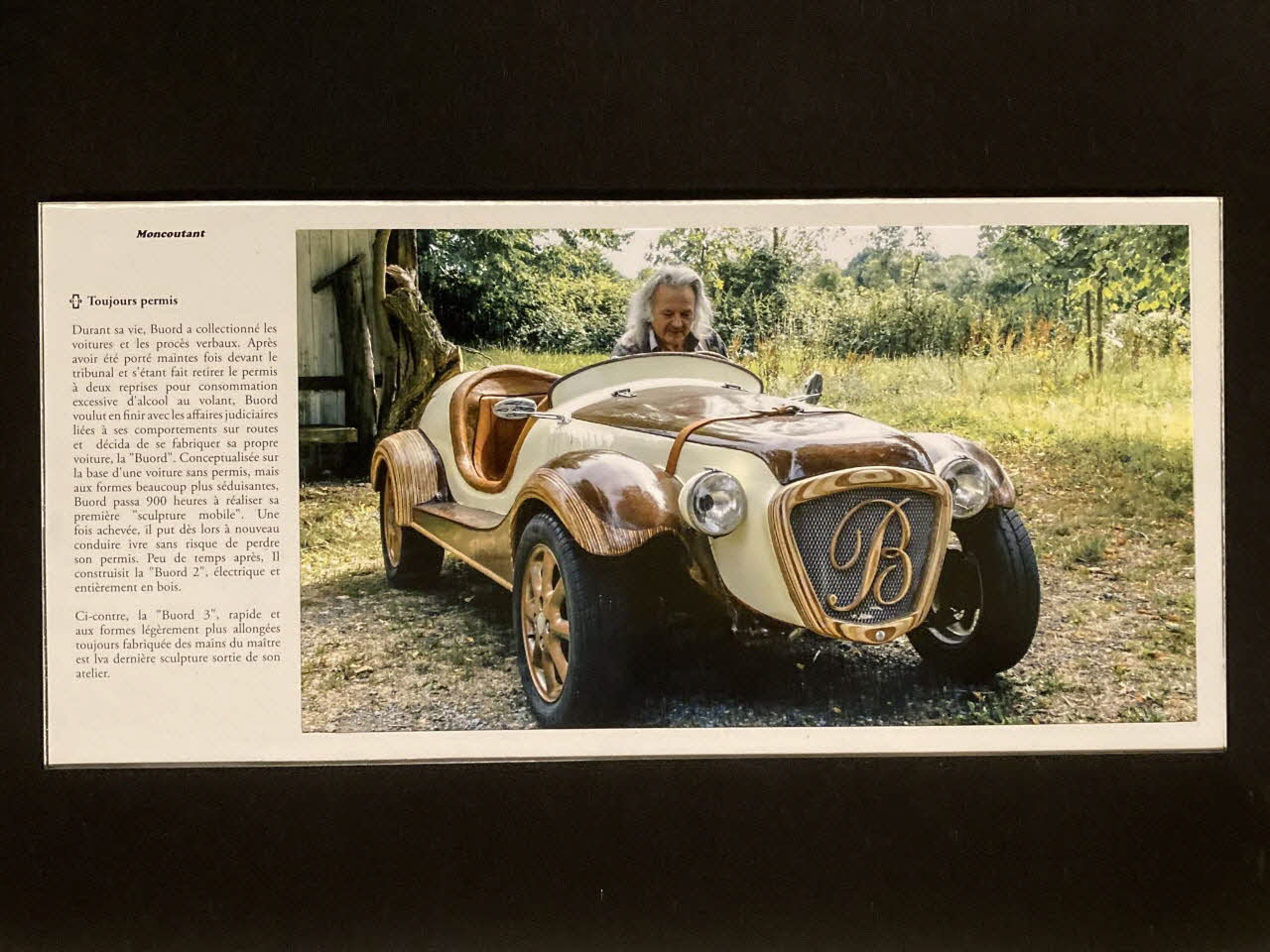 Pierre Fisher ; Justin Meekel élément de l'installation Verdure Tour : De la France mystérieuse Poitou-Charentes, France 2009/7/8-2009/8/13 2020.44.1.43 Photo Mucem