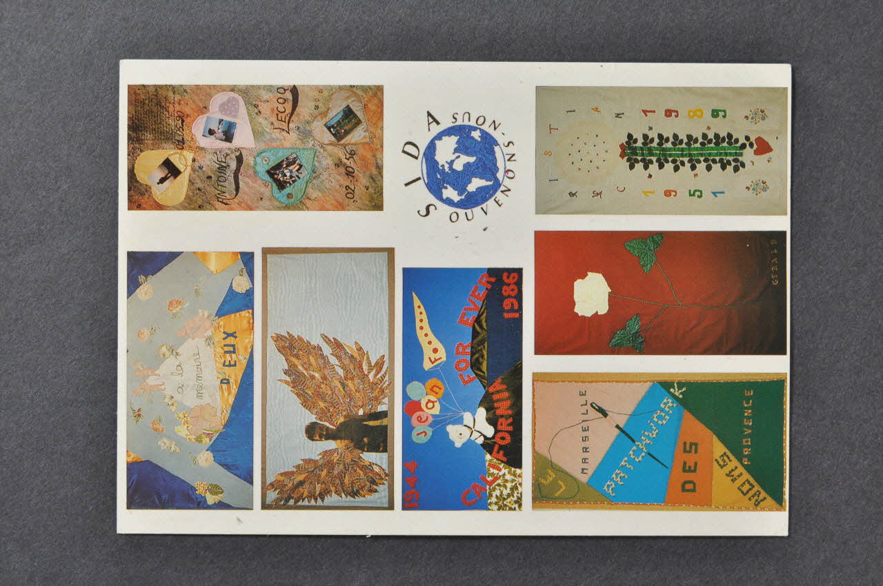 carte postale "Le Patchwork des Noms Provence, Marseille" 2002.126.86 Photo Mucem