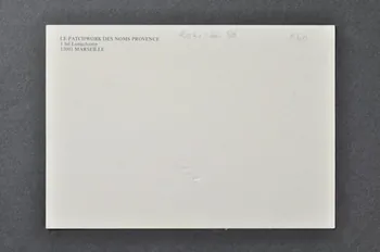 carte postale "Le Patchwork des Noms Provence, Marseille" 2002.126.86  Photo Mucem