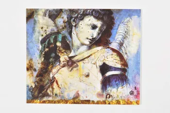 Stichting Aids Fonds - Fonds Néerlandais De Soutien carte postale "Blue angel" (Ange bleu) Pays-Bas 1998 2002.126.92.3 Photo Mucem