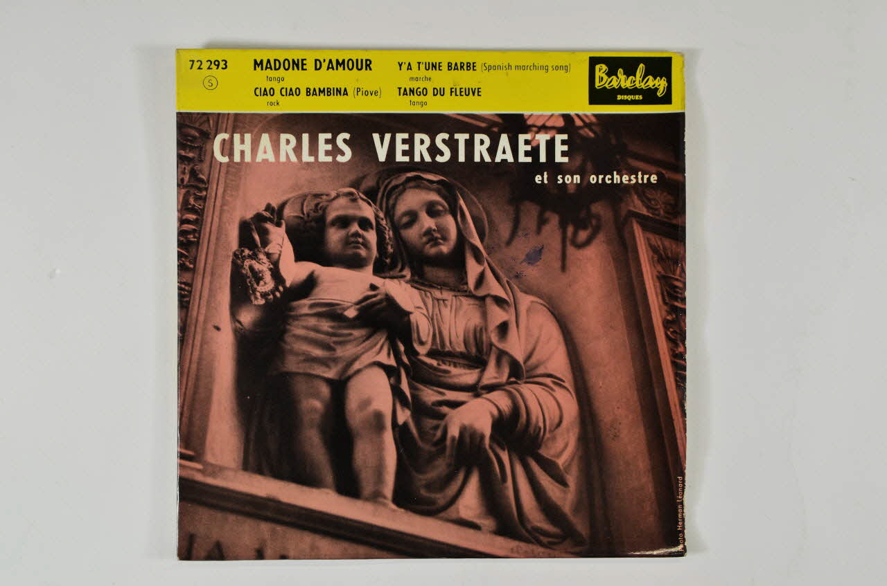 disque 45 tours Tango du fleuve 2001.69.16.1557.1-2 Photo Mucem