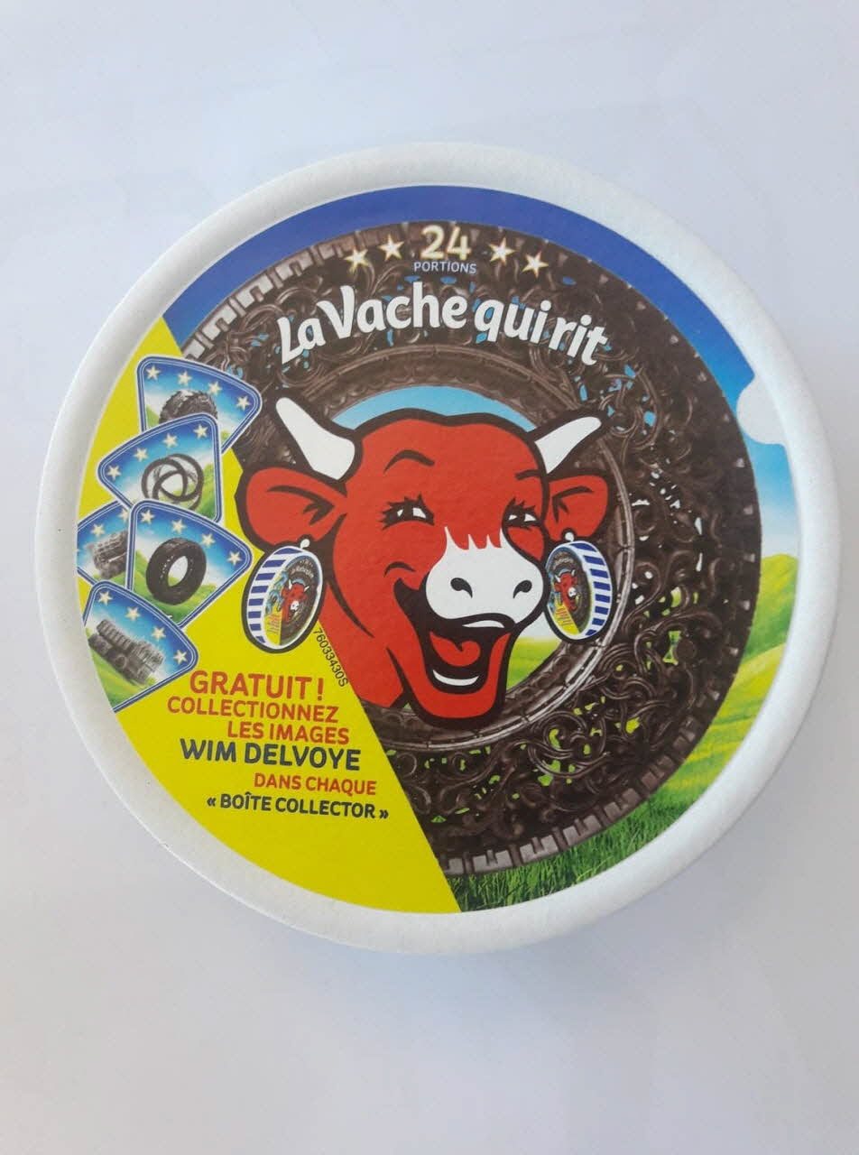 Wim Delvoye ; Lab’Bel ; Fromagerie Bel boîte à fromage La Vache qui rit édition Collector Ile-de-France, Belgique 2017 2020.34.5 Photo Mucem