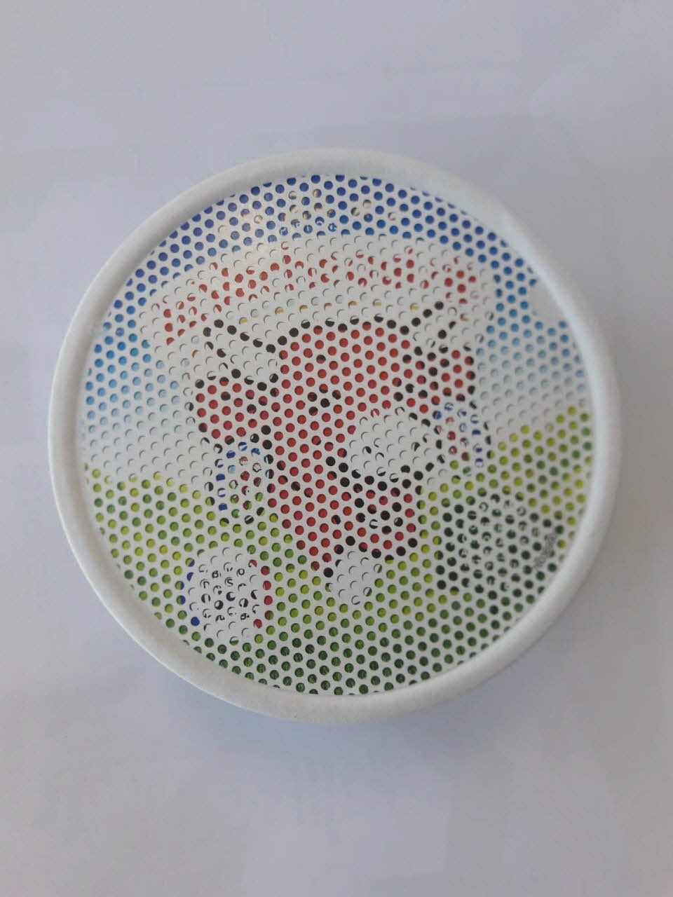 Karin Sander ; Lab’Bel ; Fromagerie Bel boîte à fromage La Vache qui rit édition Collector Ile-de-France, Allemagne 2018 2020.34.7 Photo Mucem