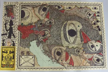 Damian Le Bas collage Österreich - Ungarn 1914 2008 2019.14.2 Photo Mucem