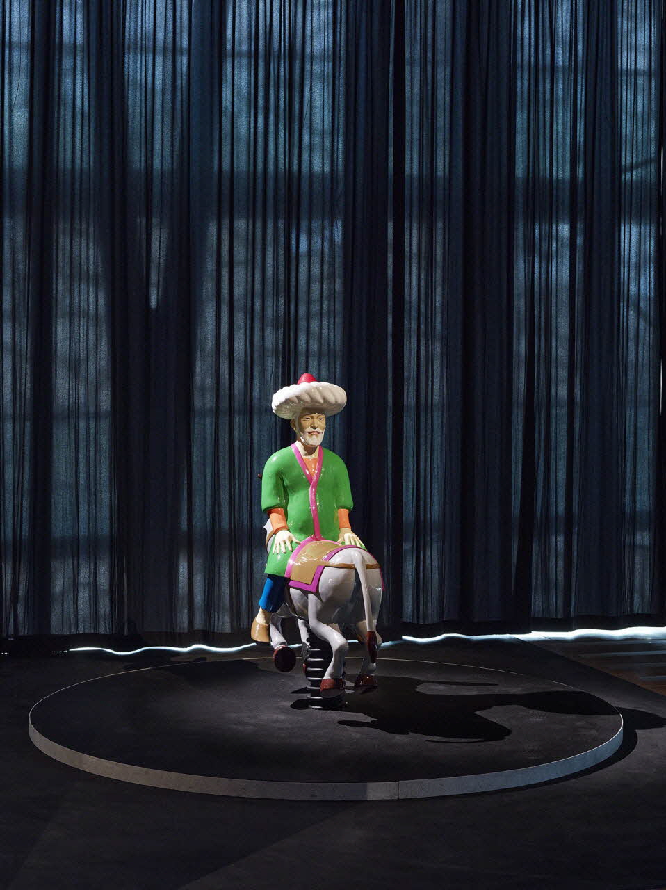 Slavs and Tatars jeu à bascule Molla Nasreddin the Antimodern Pologne 2012 2020.43.1 Photo Mucem