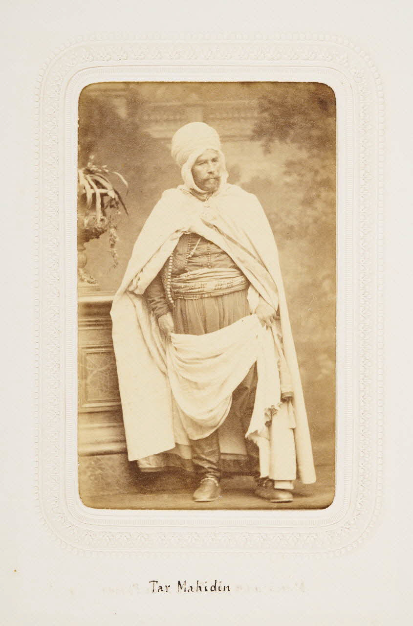 Dubos Frères et Marest tirage photographique Tar Mahidin Algérie 1860-1870 2020.41.1.18 Photo Mucem / Marianne Kuhn