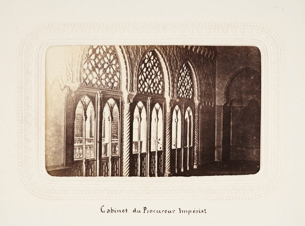 Félix J. Moulin tirage photographique Cabinet du Procureur Impérial Algérie 1860-1870 2020.41.1.36 Photo Mucem / Marianne Kuhn
