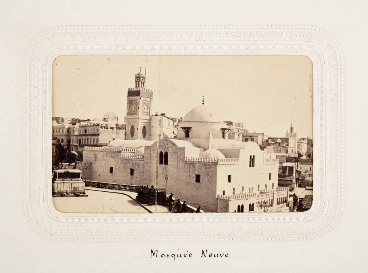 tirage photographique Mosquée Neuve Algérie 1860-1870 2020.41.1.38 Photo Mucem / Marianne Kuhn